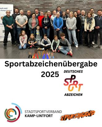 Sportabzeichenverleihung 2025 – ein Rekordjahr